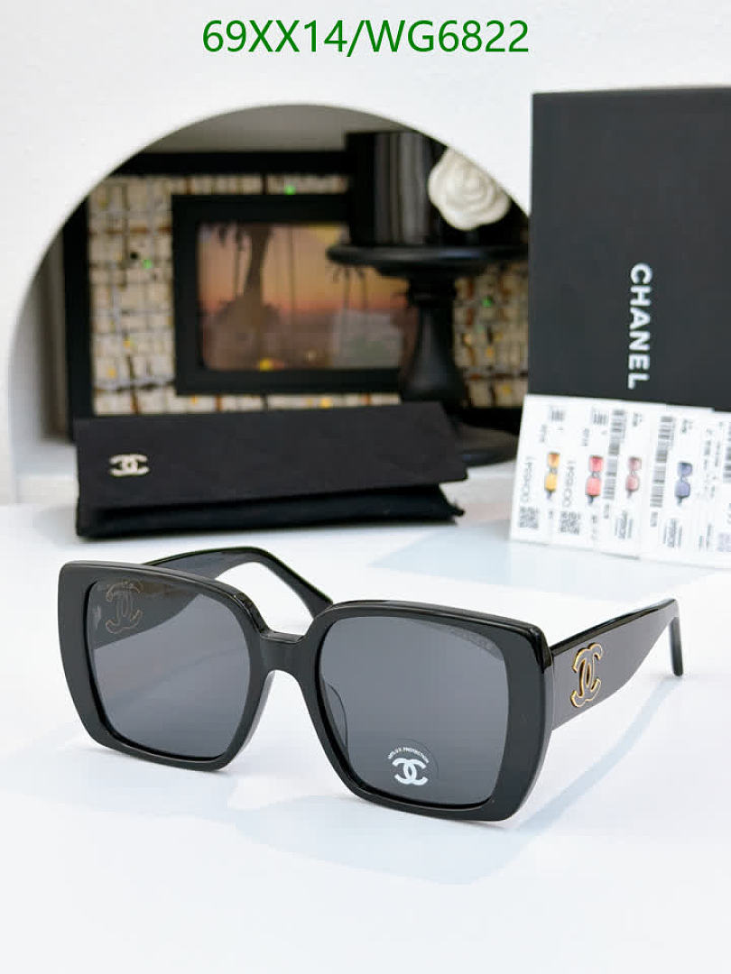 Chanel-Glasses Code: WG6822 $: 69USD