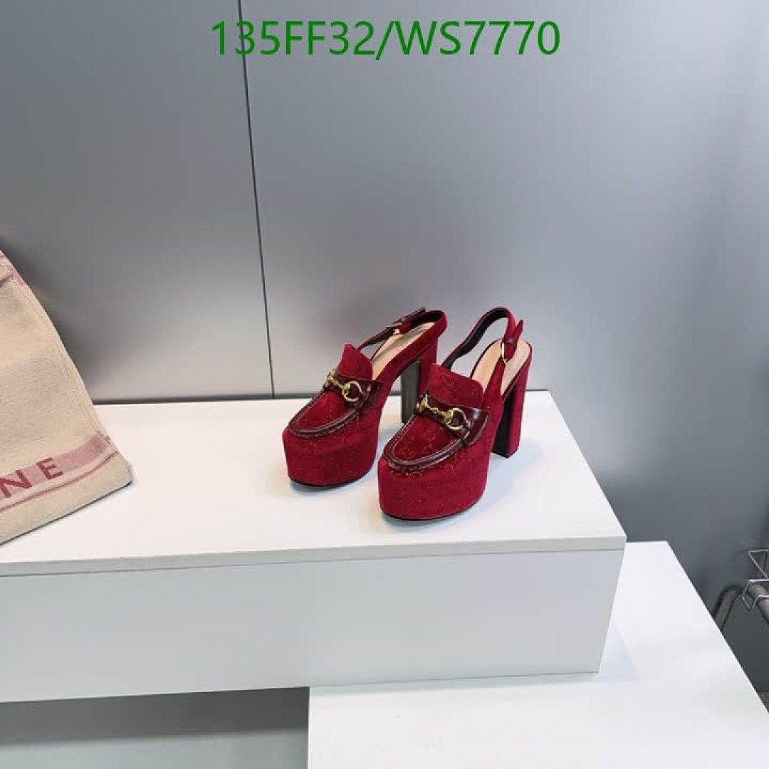 Gucci-Women Shoes Code: WS7770 $: 135USD