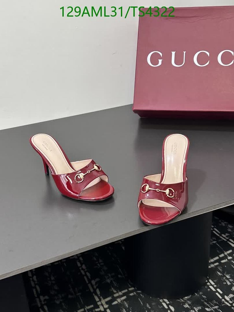 Gucci-Women Shoes Code: TS4322 $: 129USD