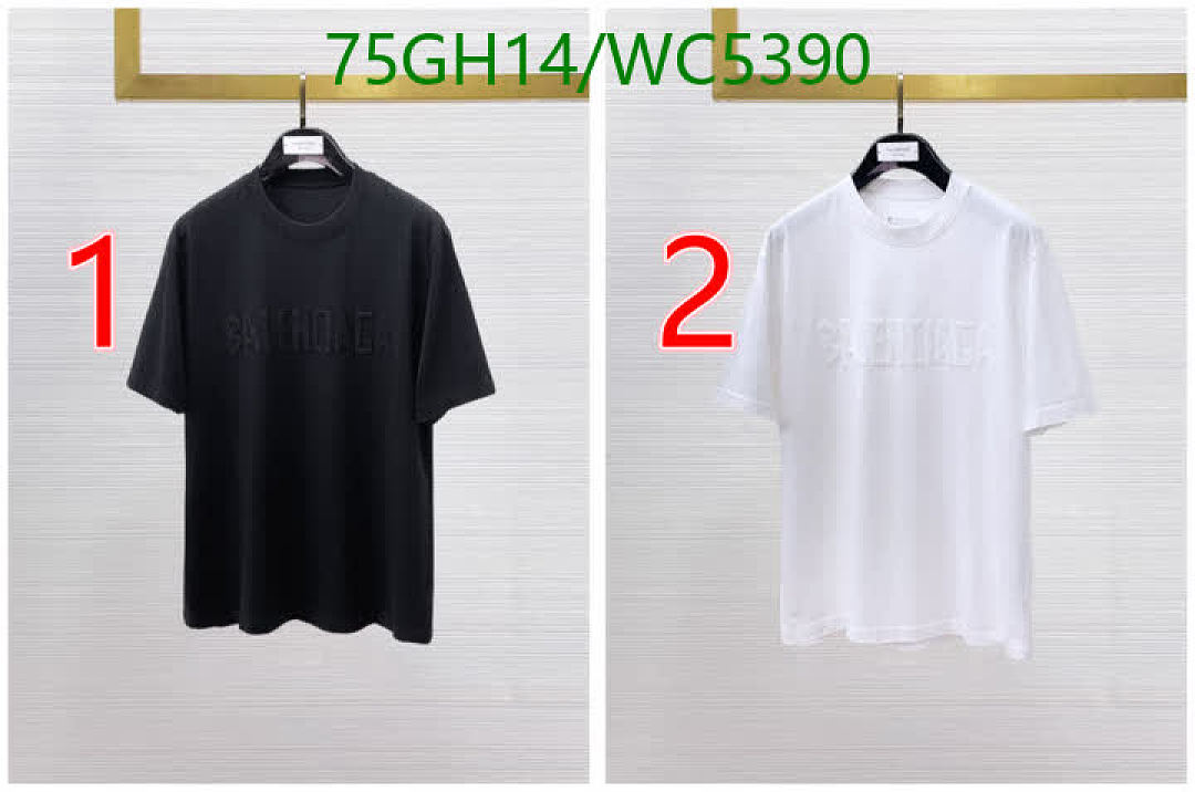 Balenciaga-Clothing Code: WC5390 $: 75USD