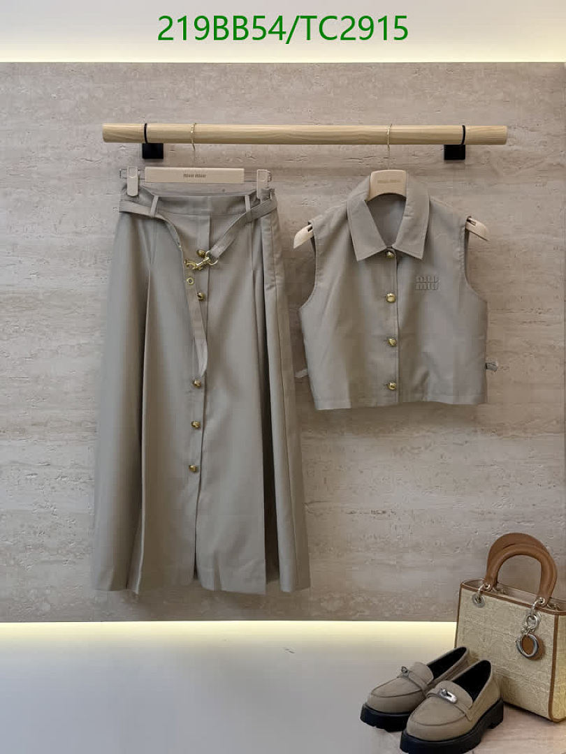 Miu Miu-Clothing Code: TC2915 $: 219USD