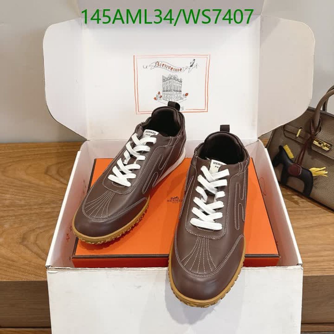 Hermes-Men shoes Code: WS7407 $: 145USD