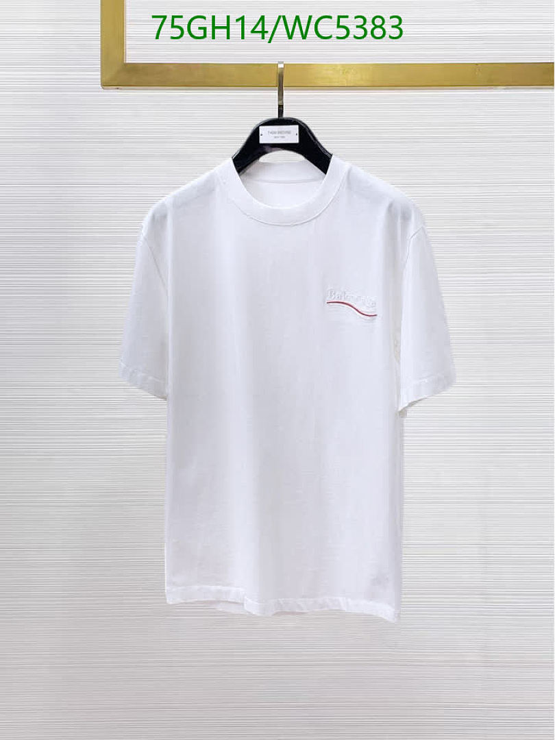 Balenciaga-Clothing Code: WC5383 $: 75USD