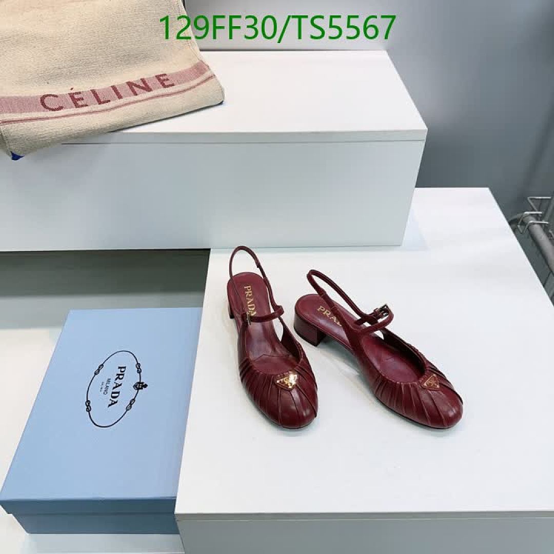 Prada-Women Shoes Code: TS5567 $: 129USD