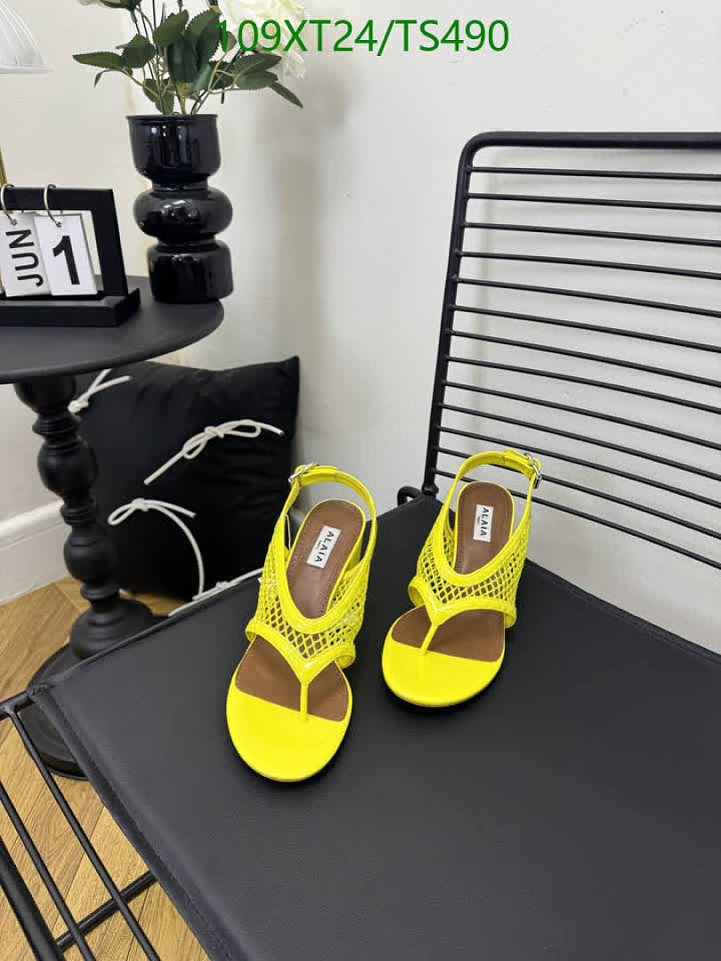 Alaia-Women Shoes Code: TS490 $: 109USD