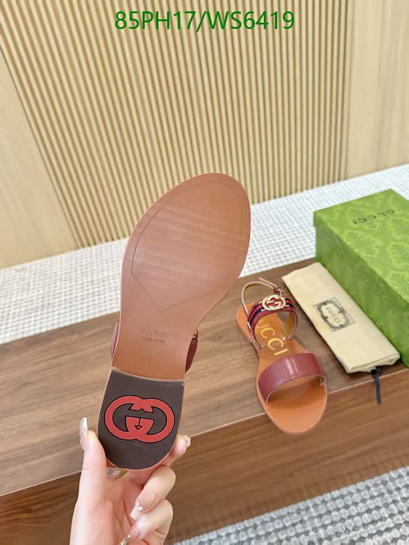 Gucci-Women Shoes Code: WS6419 $: 85USD