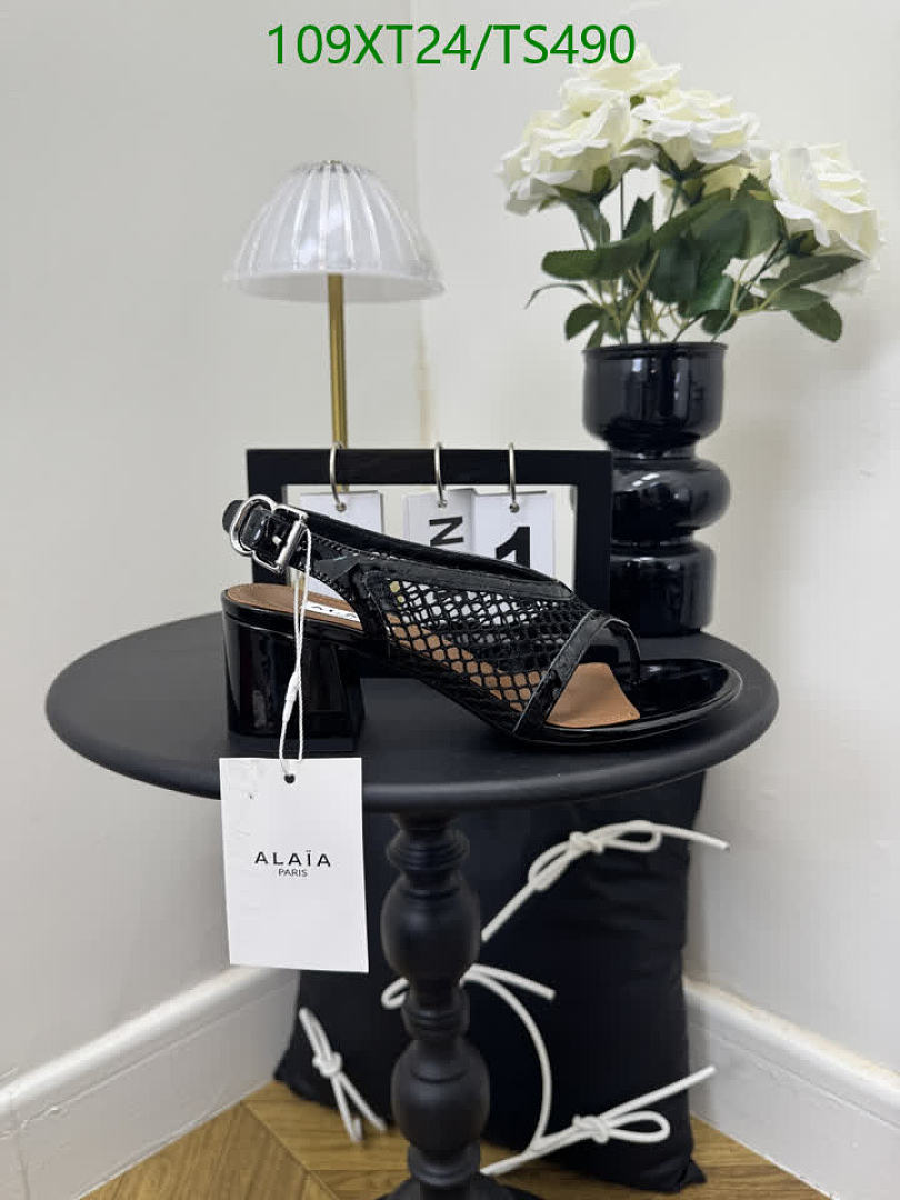 Alaia-Women Shoes Code: TS490 $: 109USD