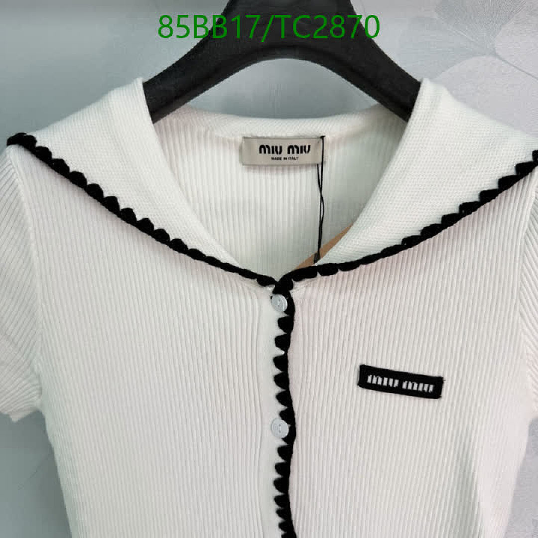 Miu Miu-Clothing Code: TC2870 $: 85USD