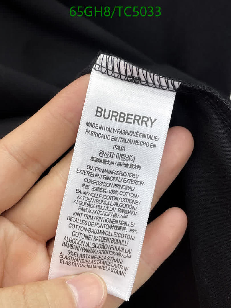 Burberry-Clothing Code: TC5033 $: 65USD