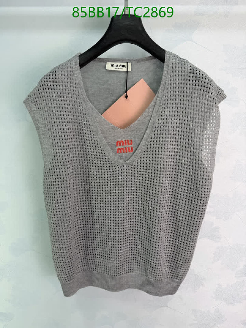 Miu Miu-Clothing Code: TC2869 $: 85USD