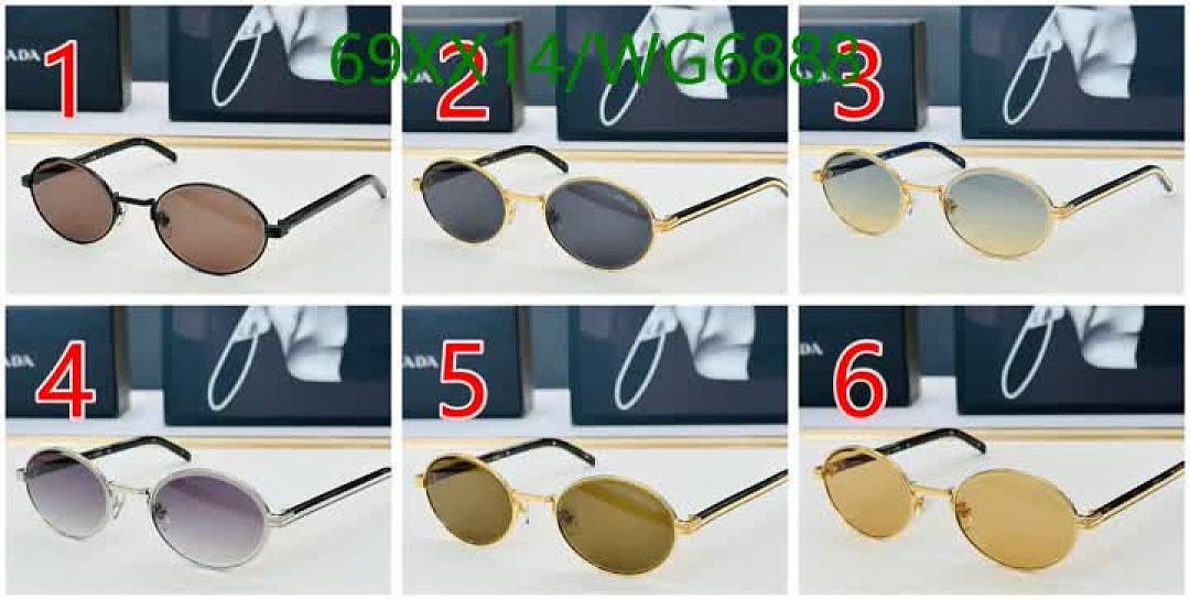 Prada-Glasses Code: WG6888 $: 69USD