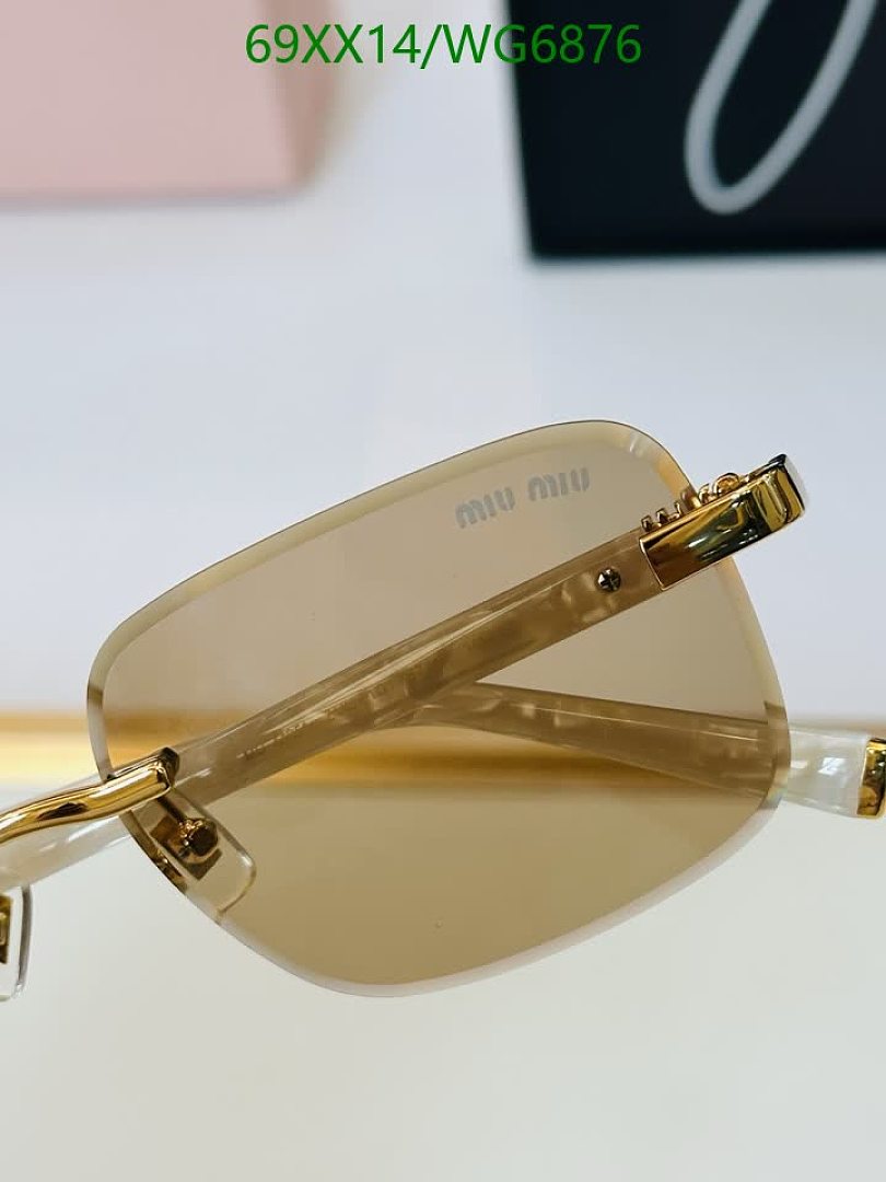 Miu Miu-Glasses Code: WG6876 $: 69USD