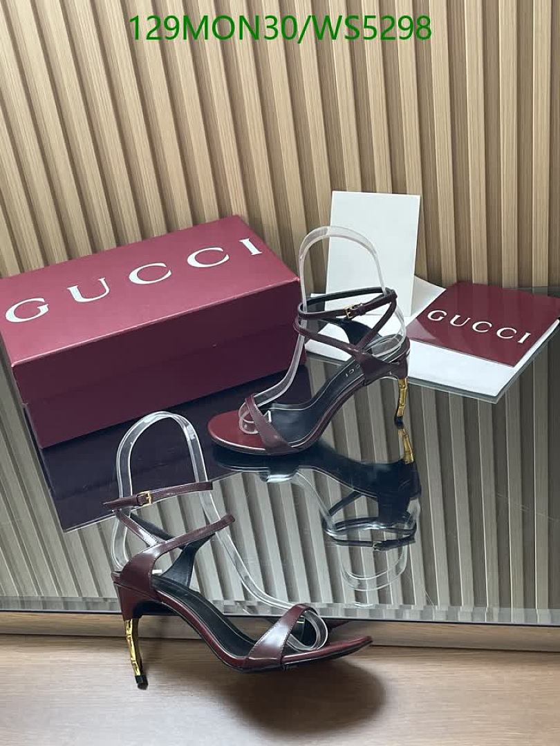 Gucci-Women Shoes Code: WS5298 $: 129USD