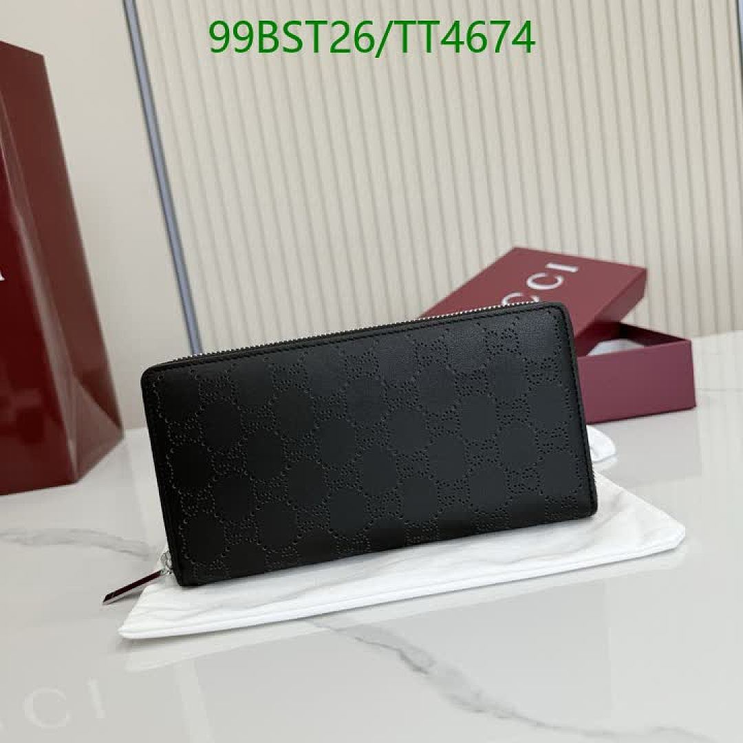 Gucci-Wallet Mirror Quality Code: TT4674 $: 99USD