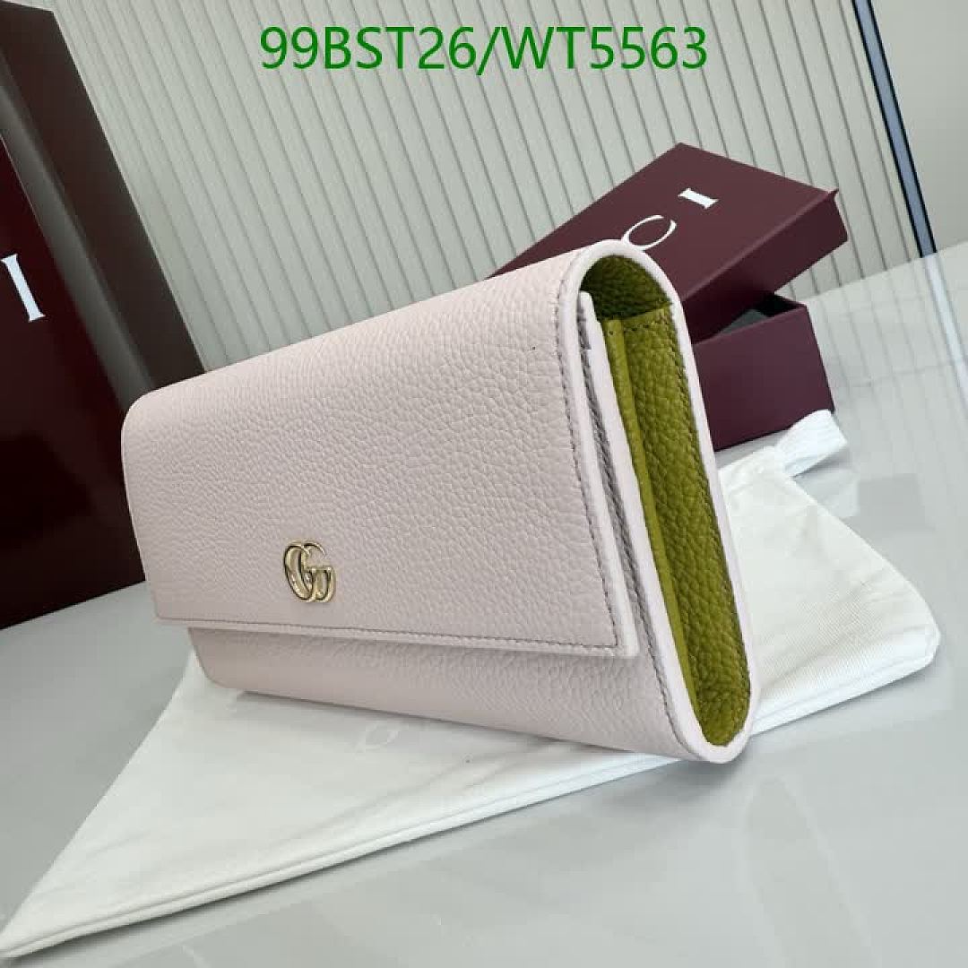 Gucci-Wallet Mirror Quality Code: WT5563 $: 99USD