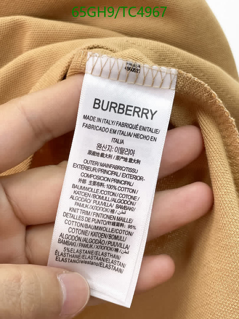 Burberry-Clothing Code: TC4967 $: 65USD