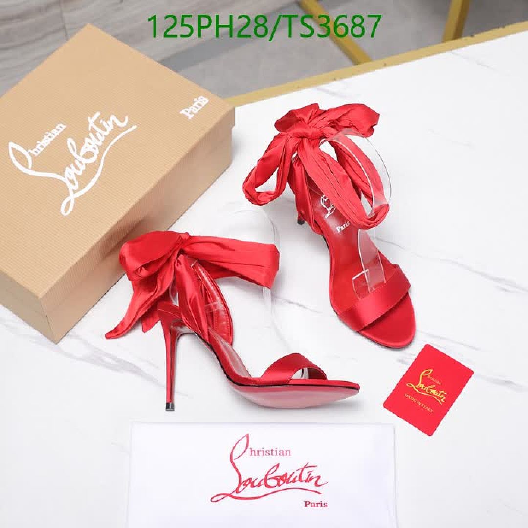 Christian Louboutin-Women Shoes Code: TS3687 $: 125USD