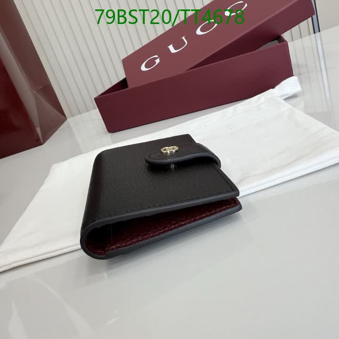 Gucci-Wallet Mirror Quality Code: TT4678 $: 79USD