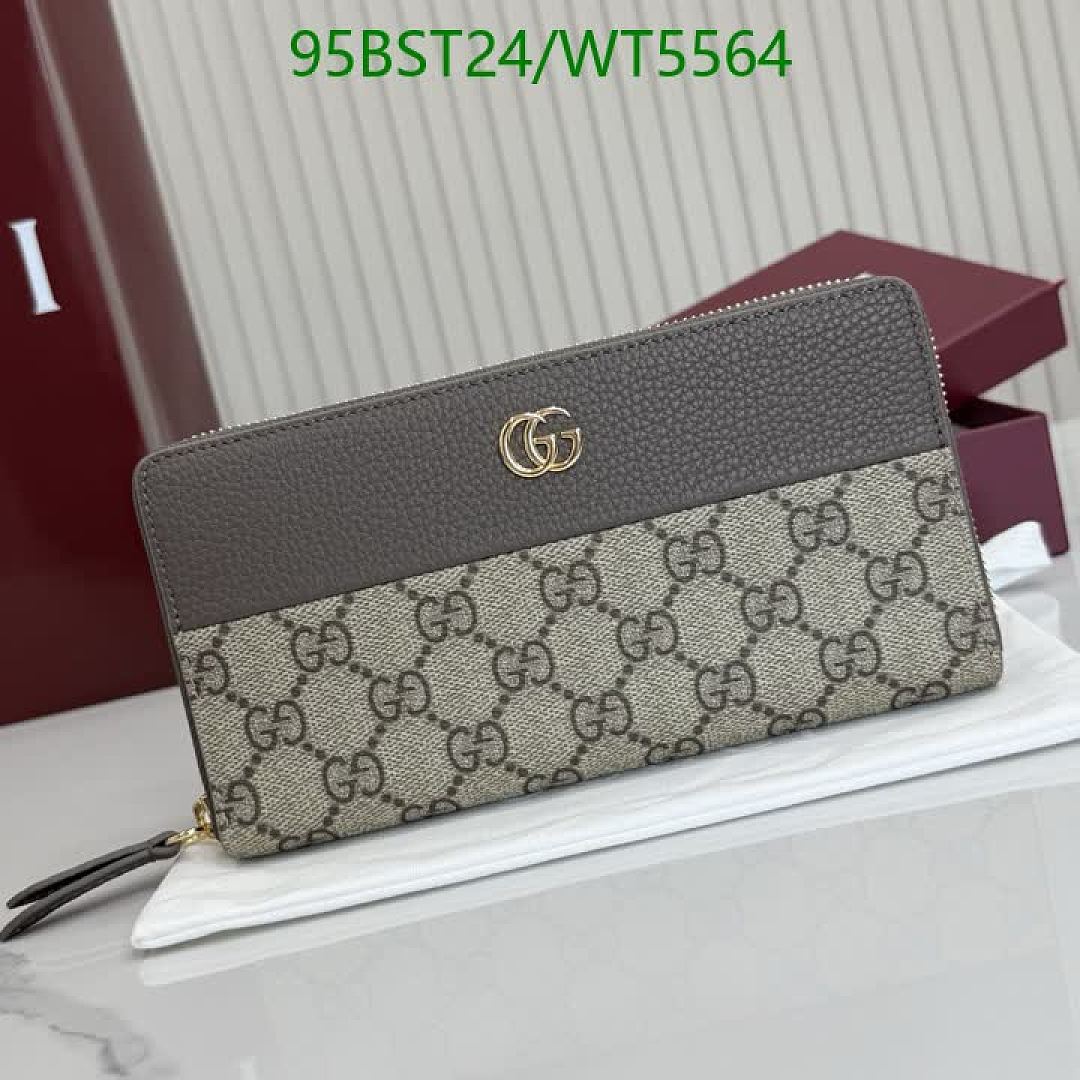 Gucci-Wallet Mirror Quality Code: WT5564 $: 95USD