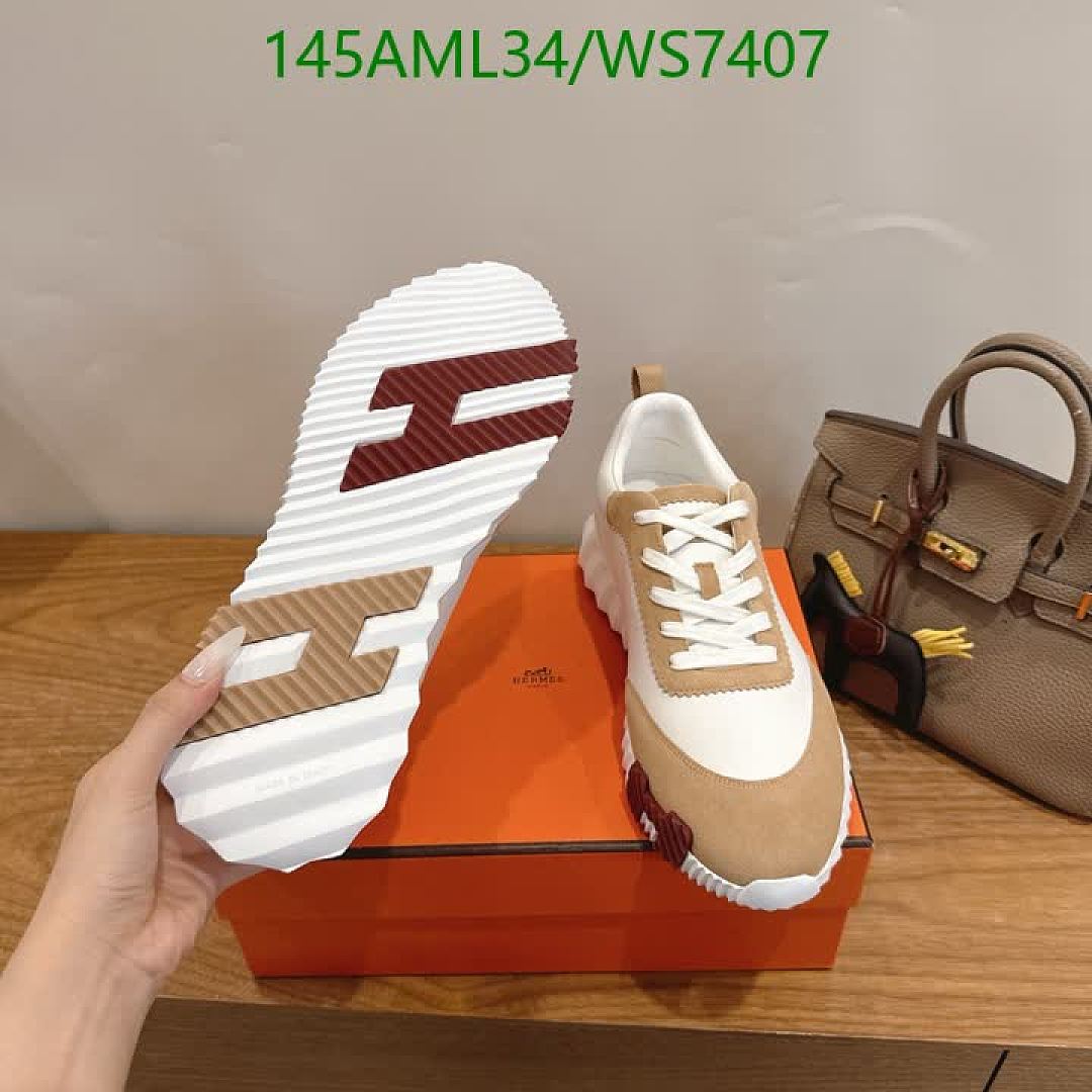Hermes-Men shoes Code: WS7407 $: 145USD