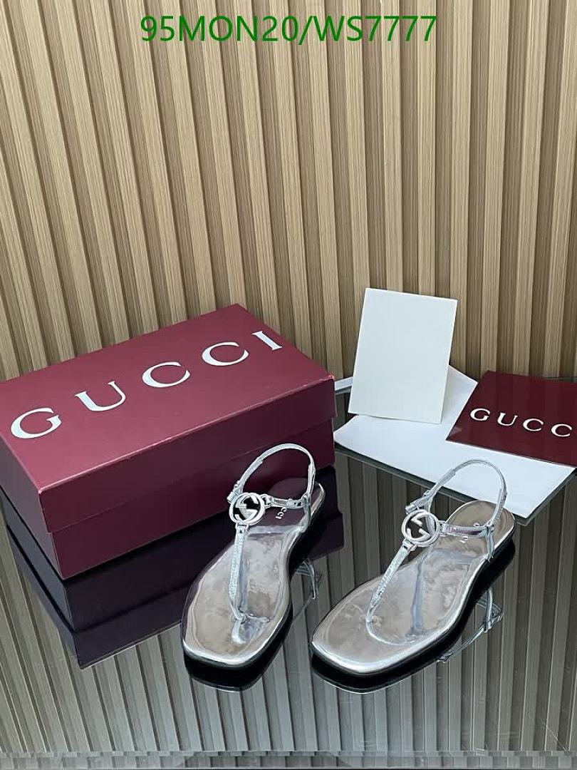 Gucci-Women Shoes Code: WS7777 $: 95USD