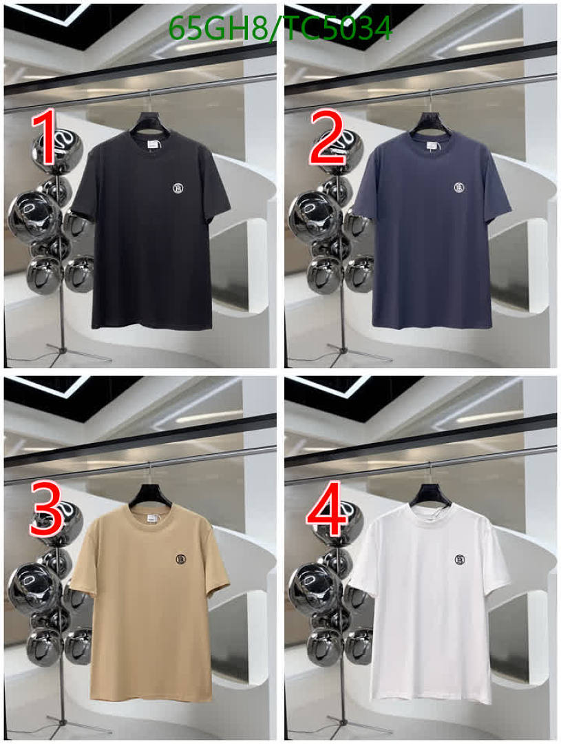 Burberry-Clothing Code: TC5034 $: 65USD