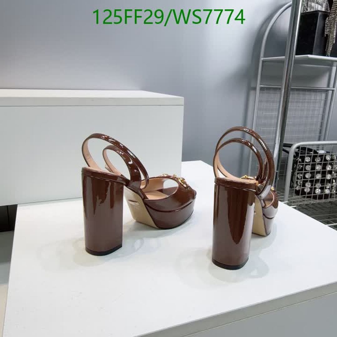 Gucci-Women Shoes Code: WS7774 $: 125USD