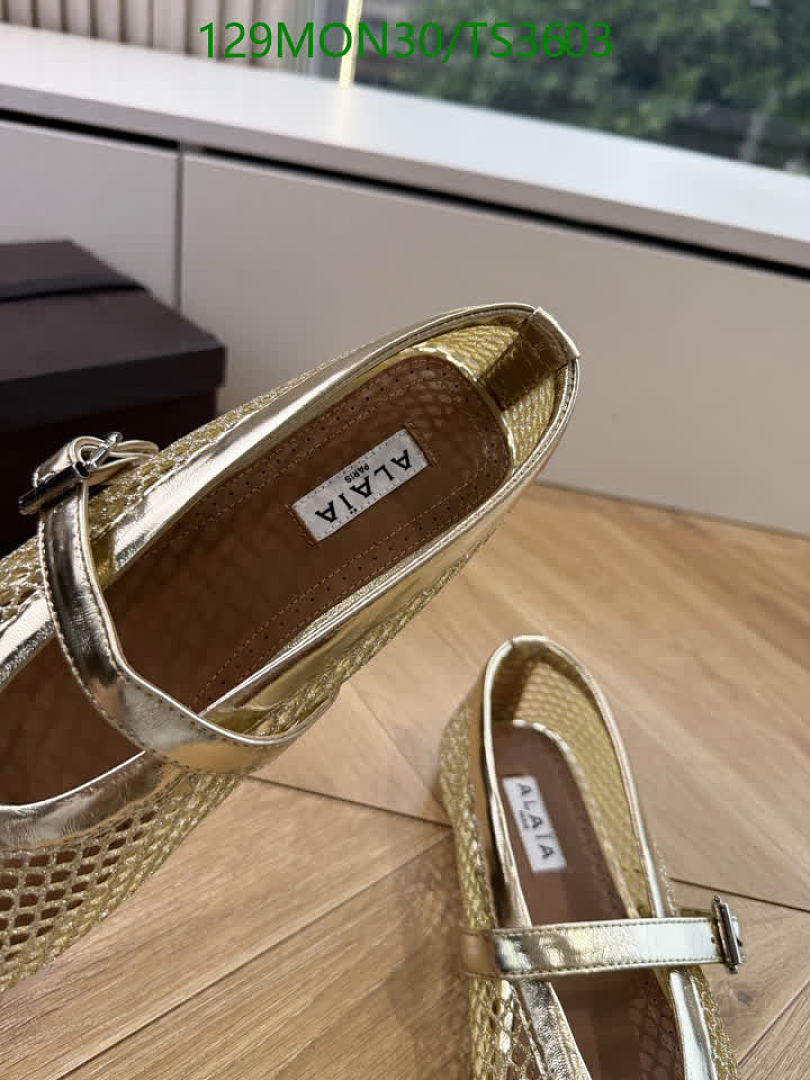 Alaia-Women Shoes Code: TS3603 $: 129USD