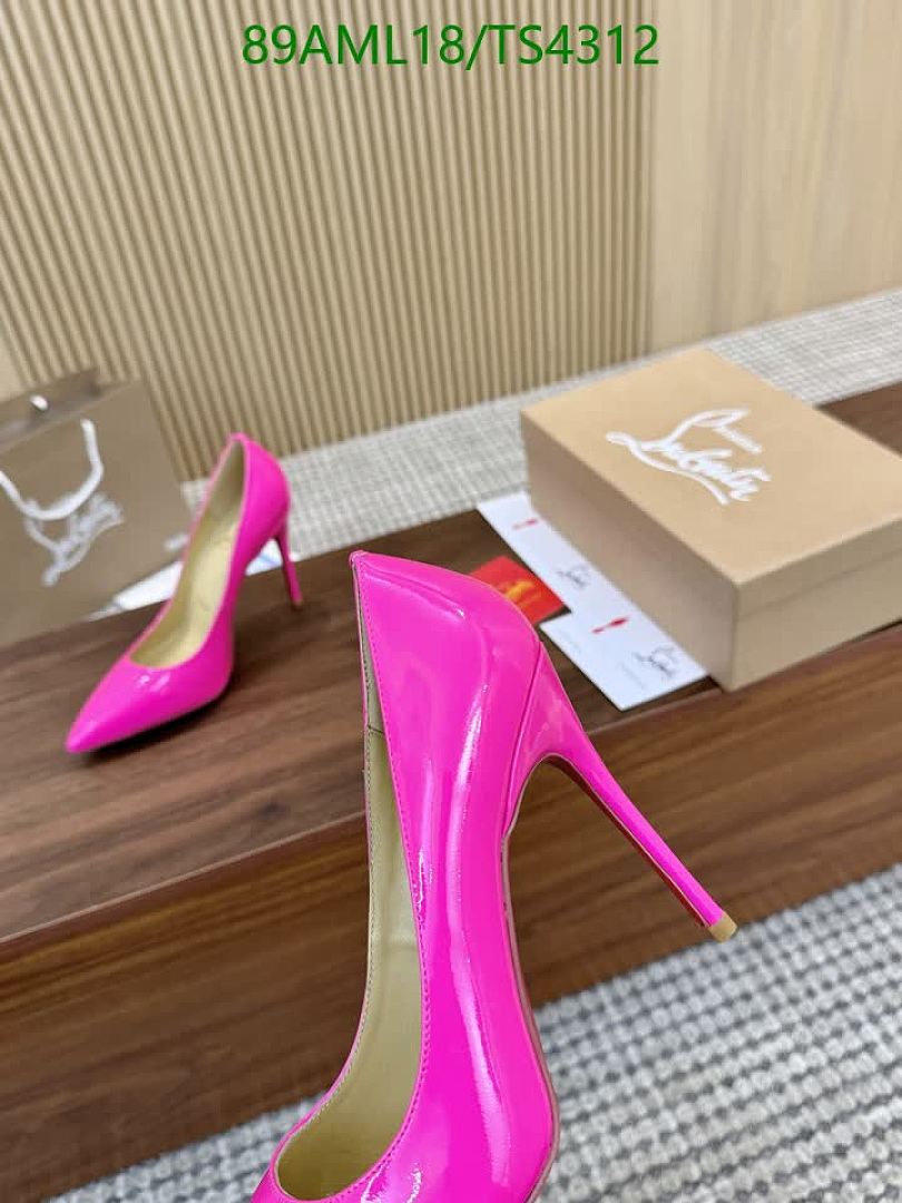 Christian Louboutin-Women Shoes Code: TS4312 $: 89USD