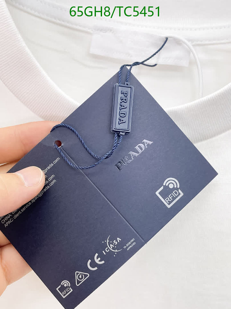 Prada-Clothing Code: TC5451 $: 65USD