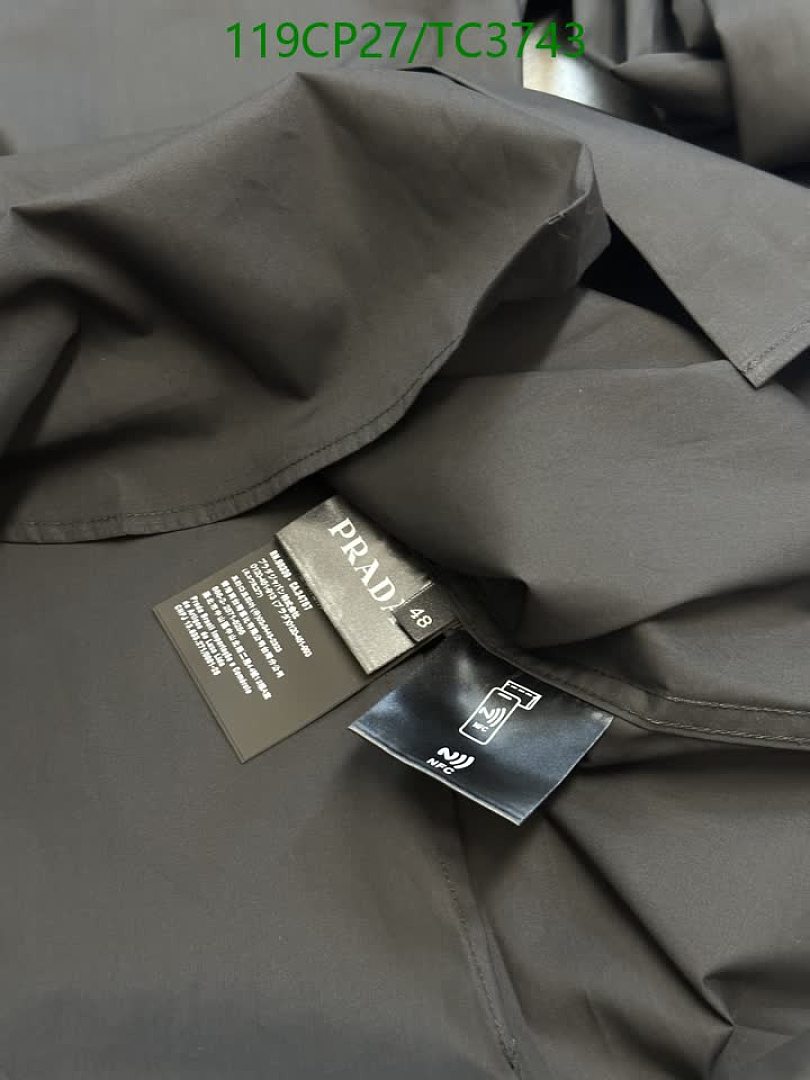 Prada-Clothing Code: TC3743 $: 119USD