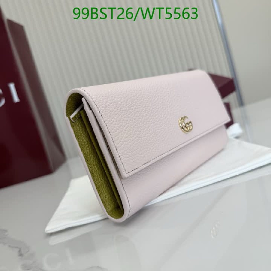 Gucci-Wallet Mirror Quality Code: WT5563 $: 99USD