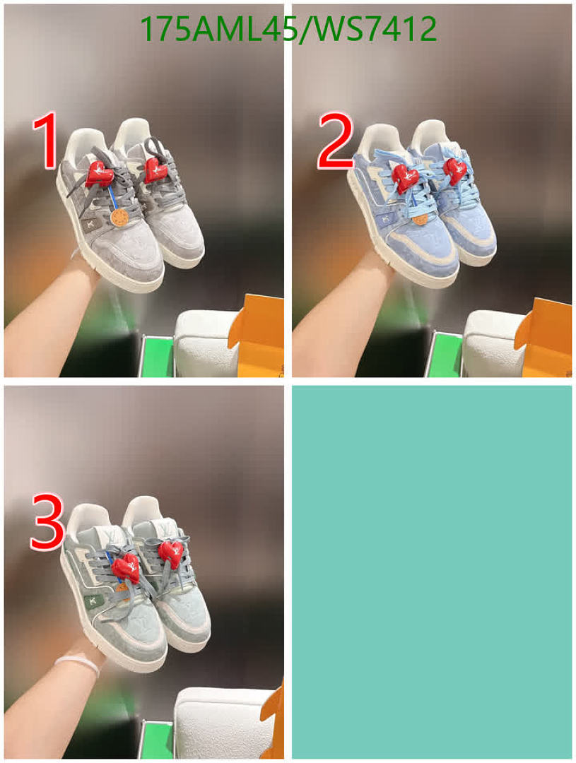 LV-Men shoes Code: WS7412 $: 175USD