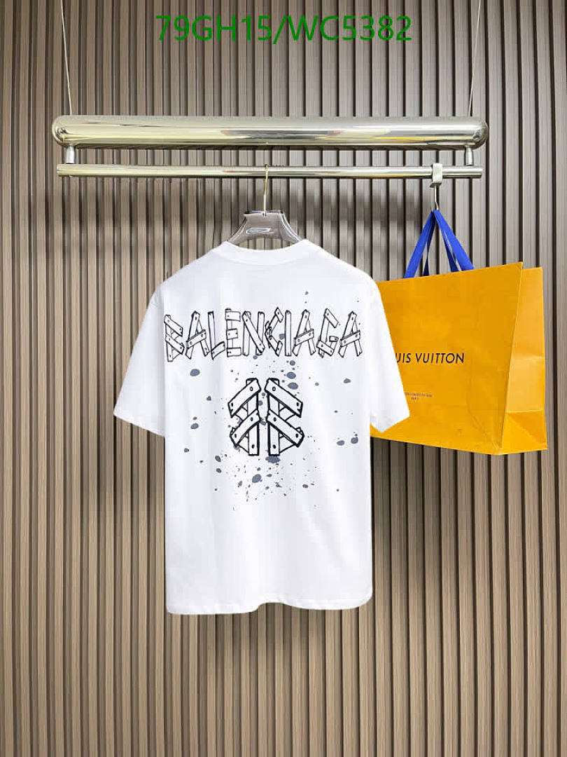 Balenciaga-Clothing Code: WC5382 $: 79USD