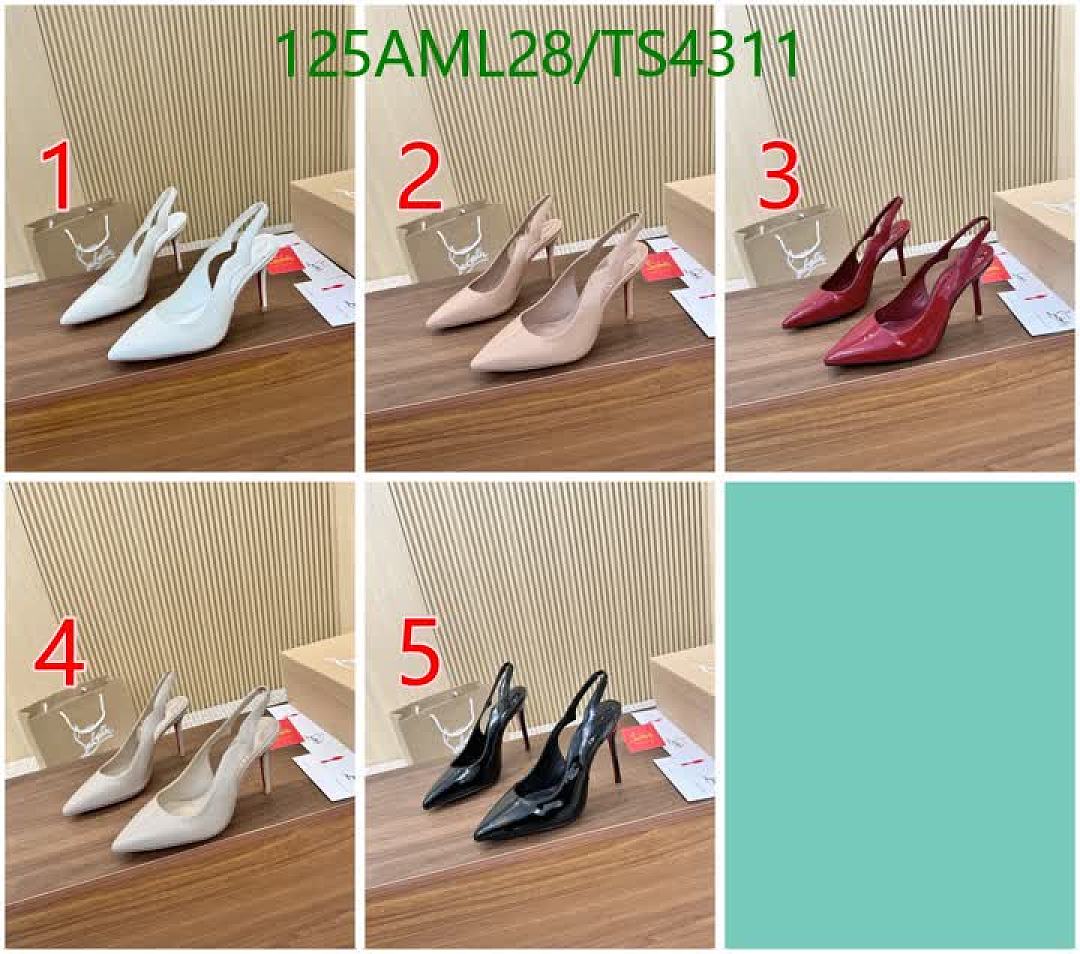 Christian Louboutin-Women Shoes Code: TS4311 $: 125USD
