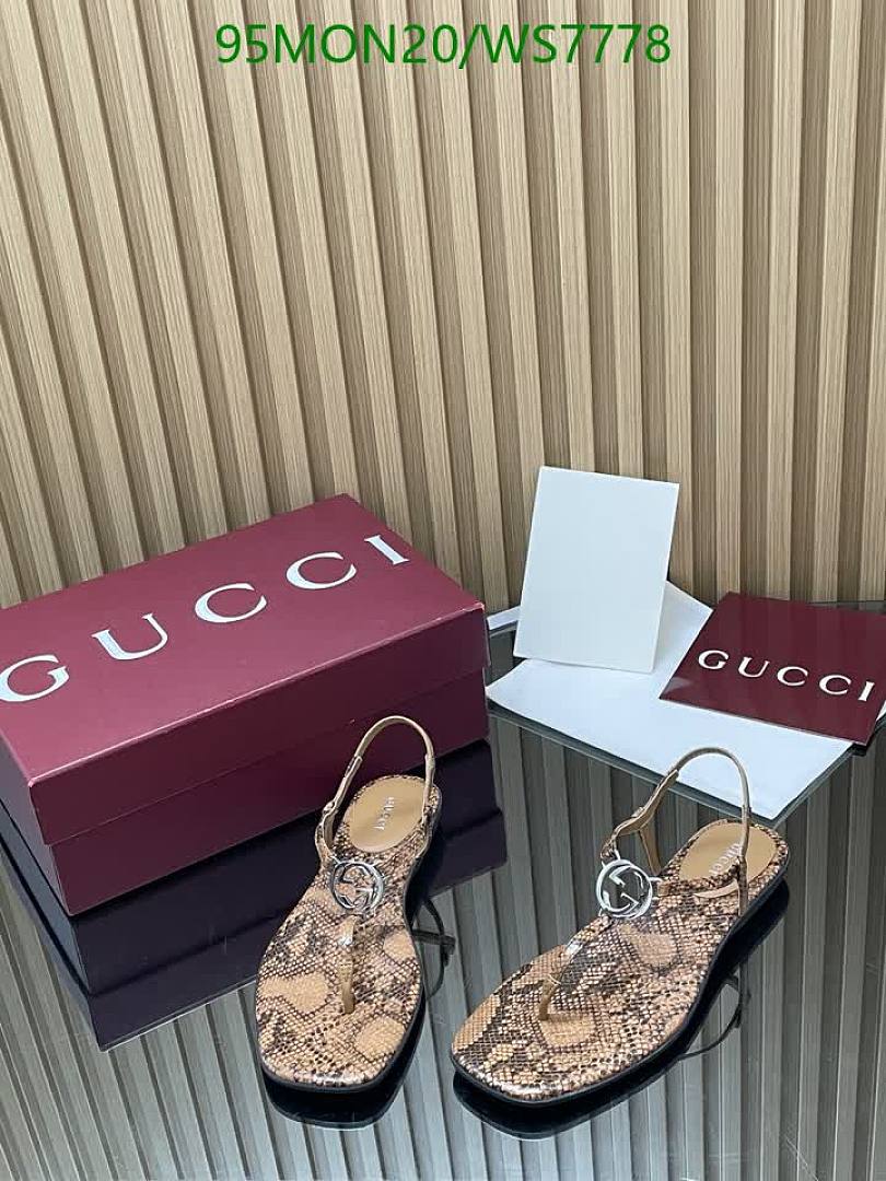 Gucci-Women Shoes Code: WS7778 $: 95USD