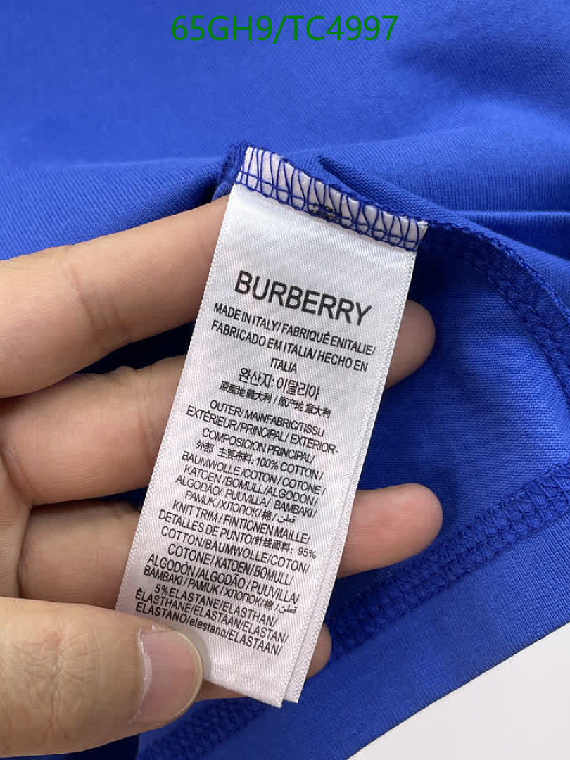 Burberry-Clothing Code: TC4997 $: 65USD