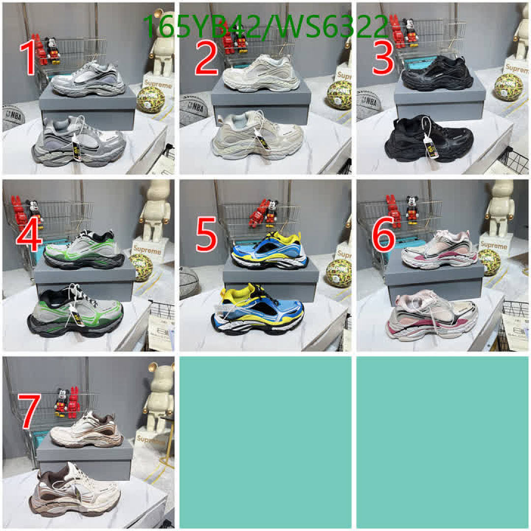 Balenciaga-Men shoes Code: WS6322 $: 165USD