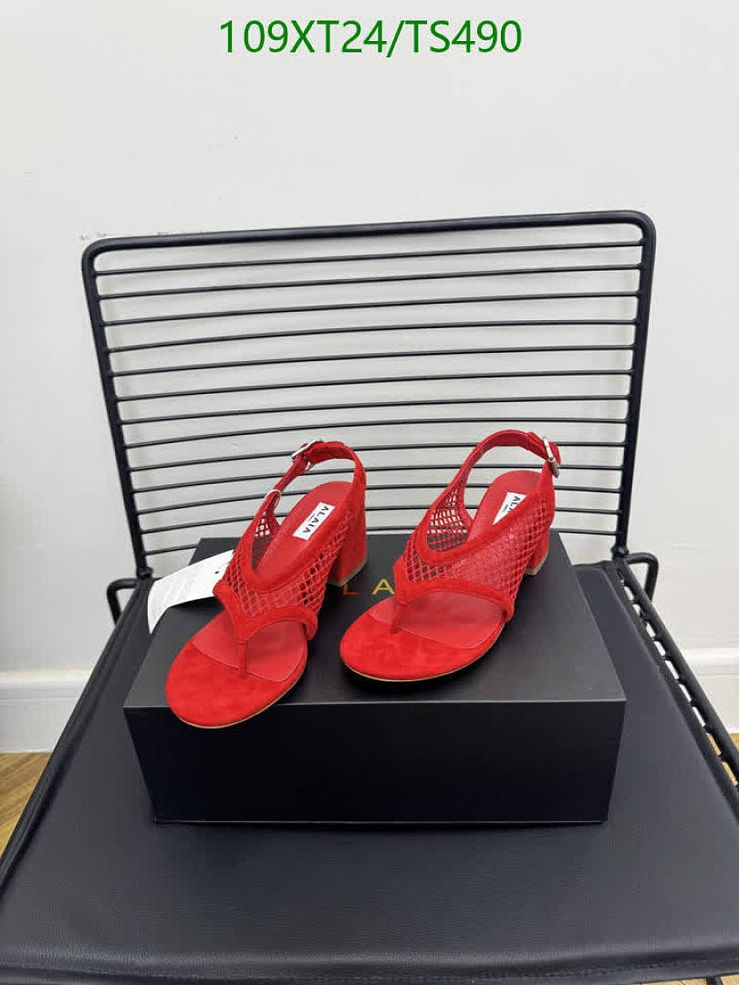 Alaia-Women Shoes Code: TS490 $: 109USD