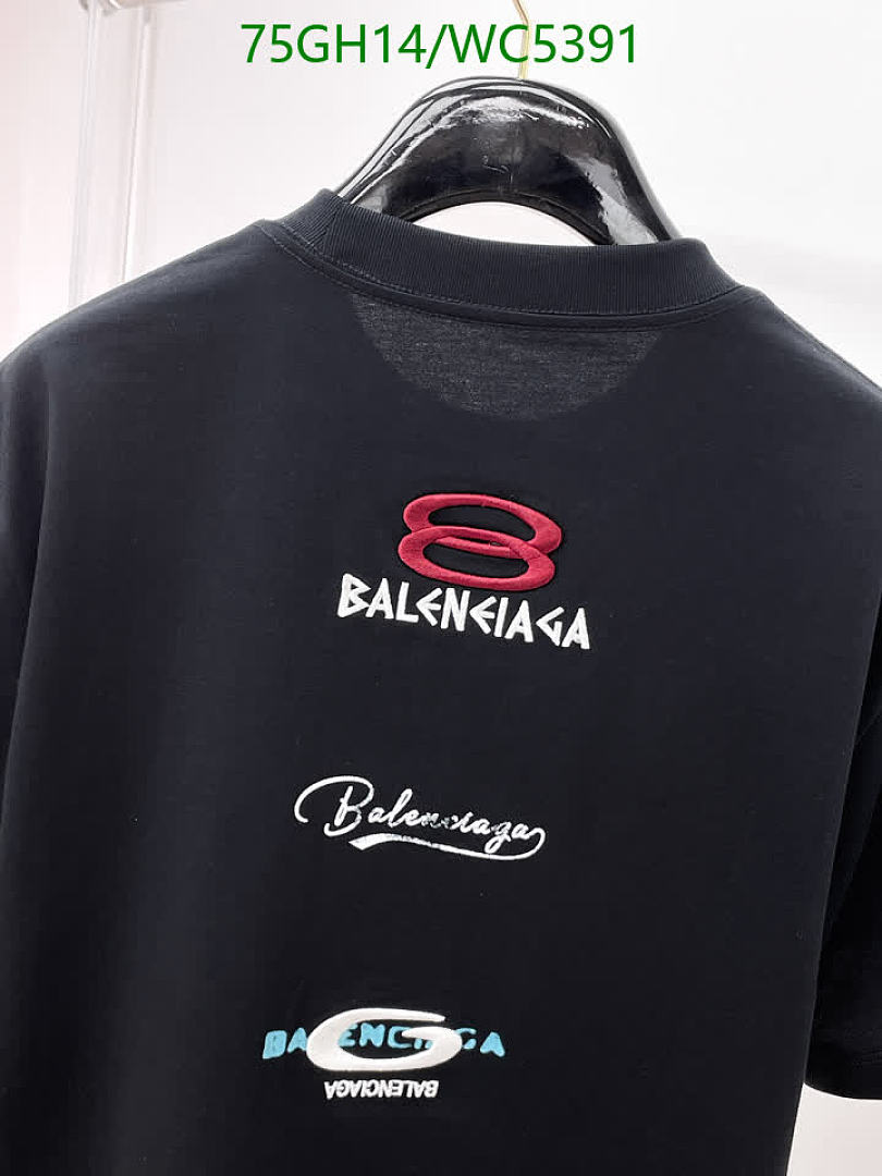 Balenciaga-Clothing Code: WC5391 $: 75USD