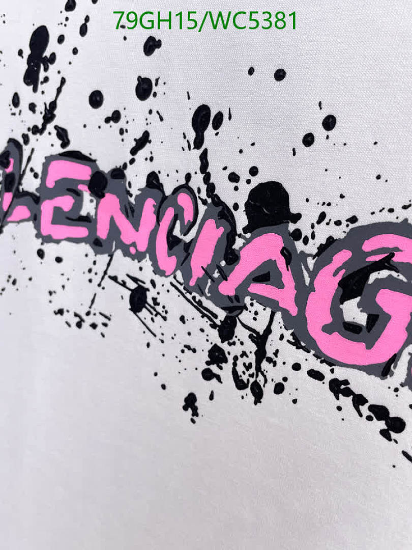 Balenciaga-Clothing Code: WC5381 $: 79USD