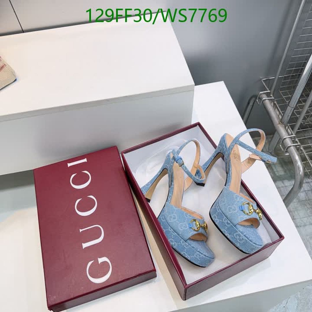 Gucci-Women Shoes Code: WS7769 $: 129USD