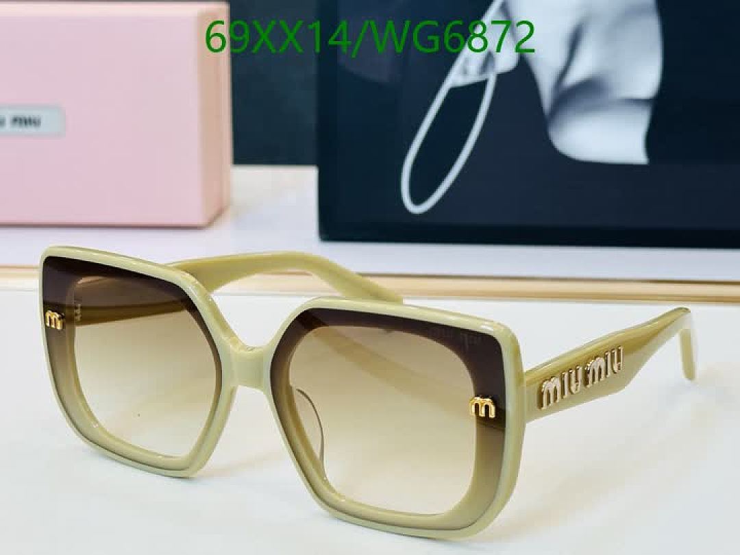 Miu Miu-Glasses Code: WG6872 $: 69USD