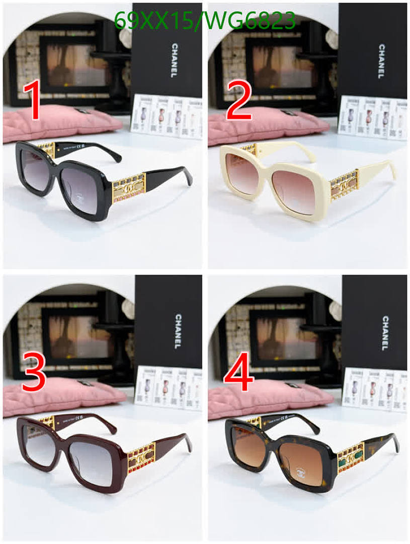 Chanel-Glasses Code: WG6823 $: 69USD
