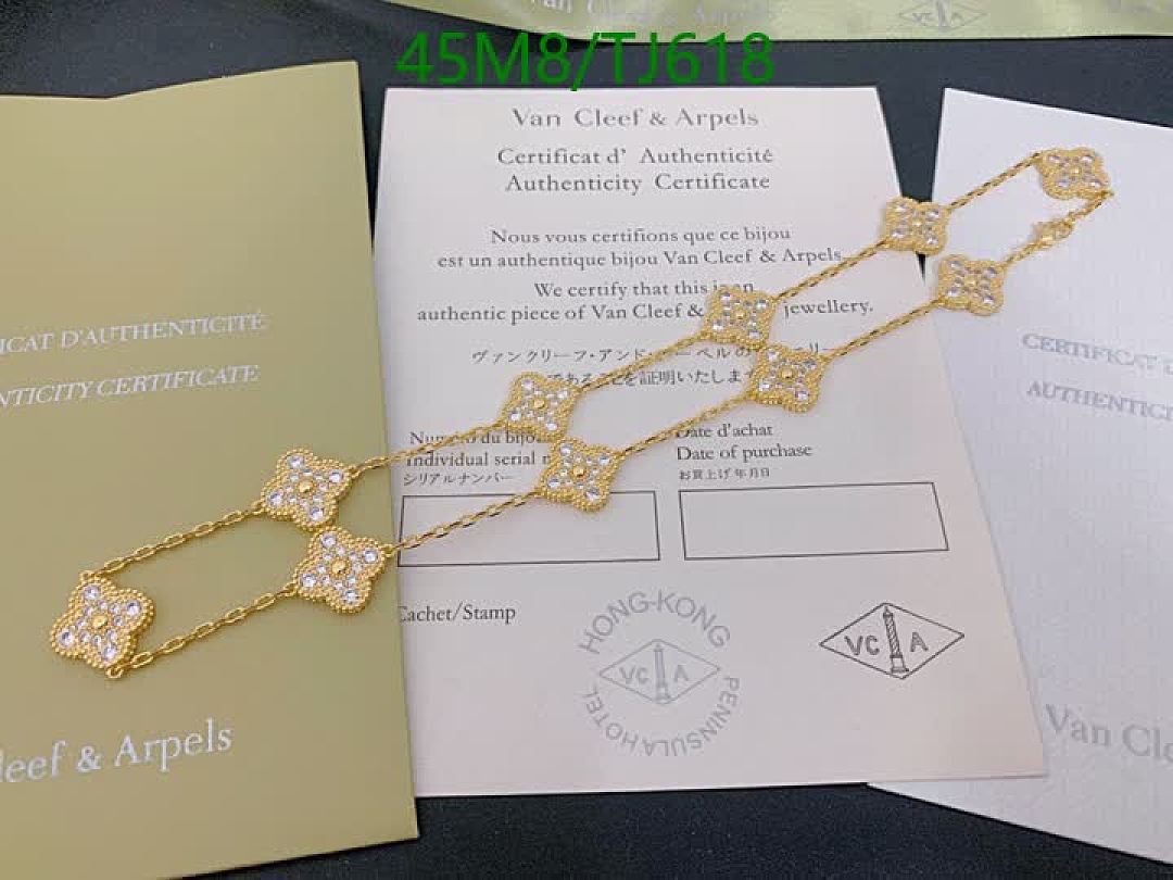 Van Cleef & Arpels-Jewelry Code: TJ618 $: 45USD