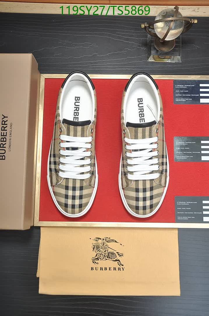 Burberry-Men shoes Code: TS5869 $: 119USD