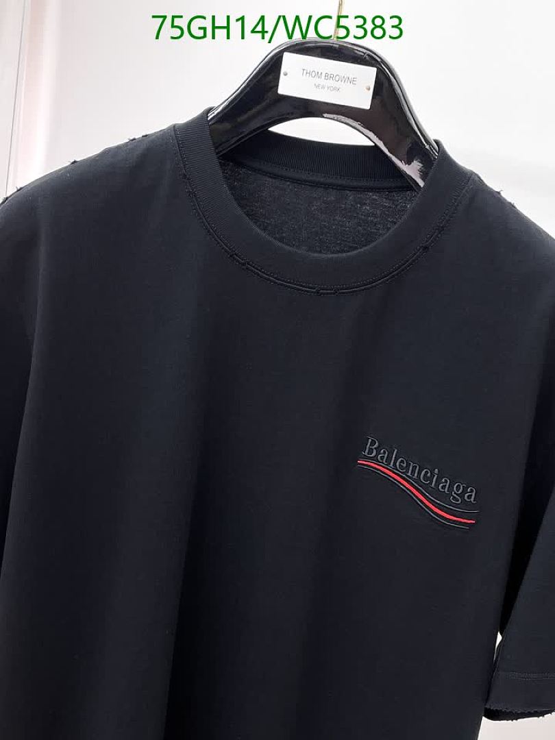 Balenciaga-Clothing Code: WC5383 $: 75USD