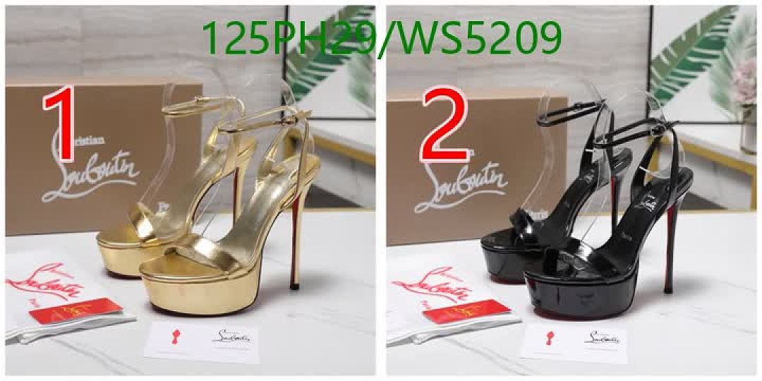 Christian Louboutin-Women Shoes Code: WS5209 $: 125USD
