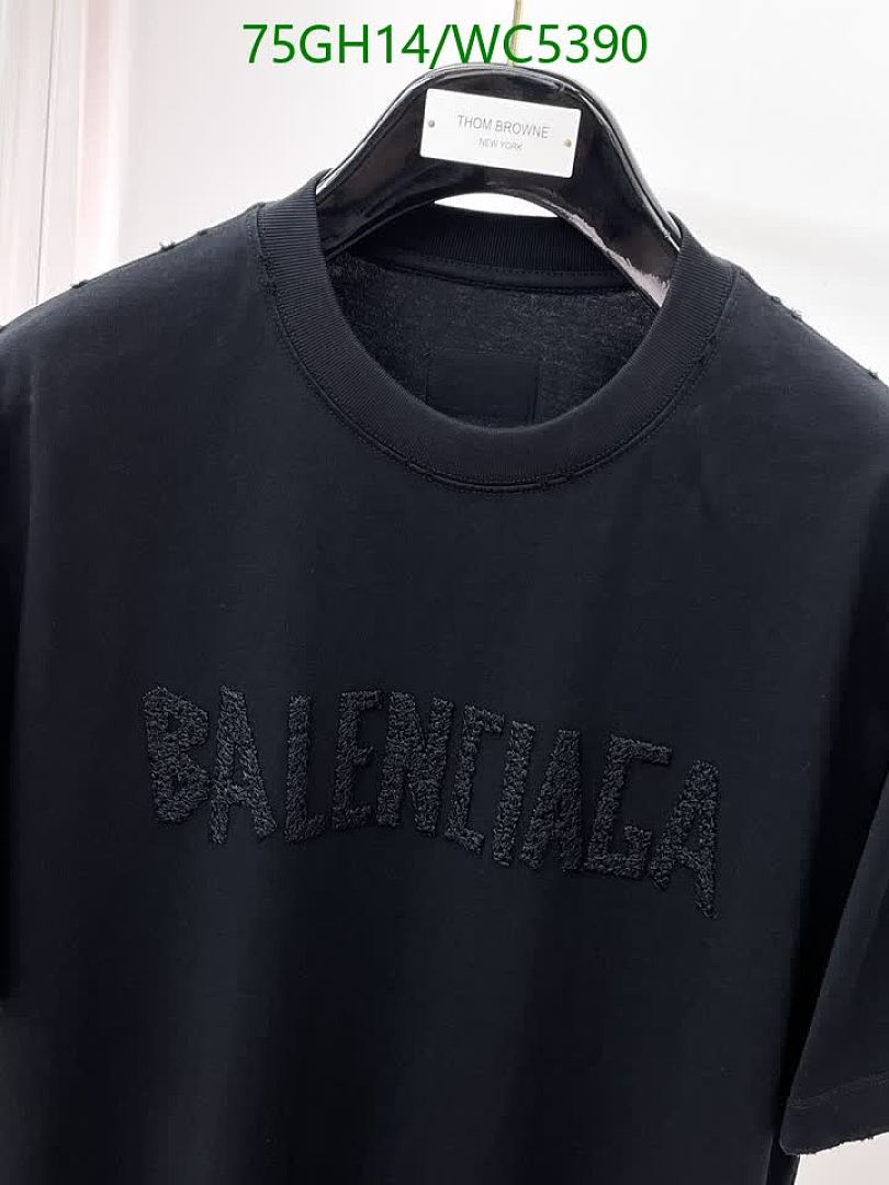 Balenciaga-Clothing Code: WC5390 $: 75USD
