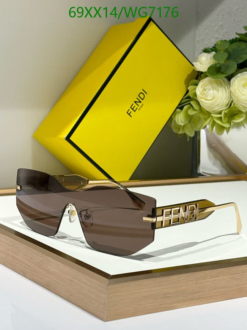 Fendi-Glasses Code: WG7176 $: 69USD
